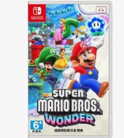 Portada de Super Mario Bros. Wonder para Nintendo Switch; confirma el formato y la variante.